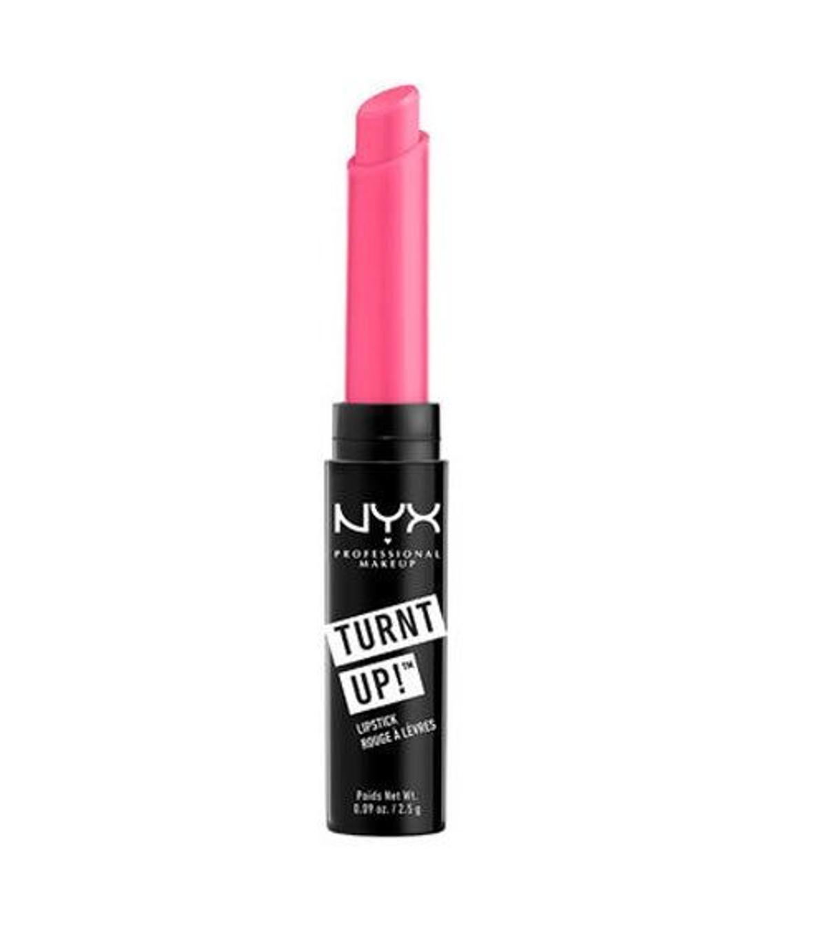 Pintalabios rosa de NYX TURNT UP!!