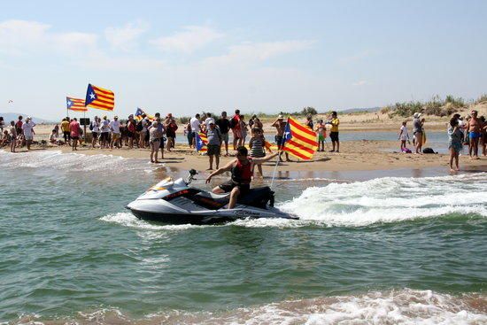 Trobada independentista a la Badia de Roses