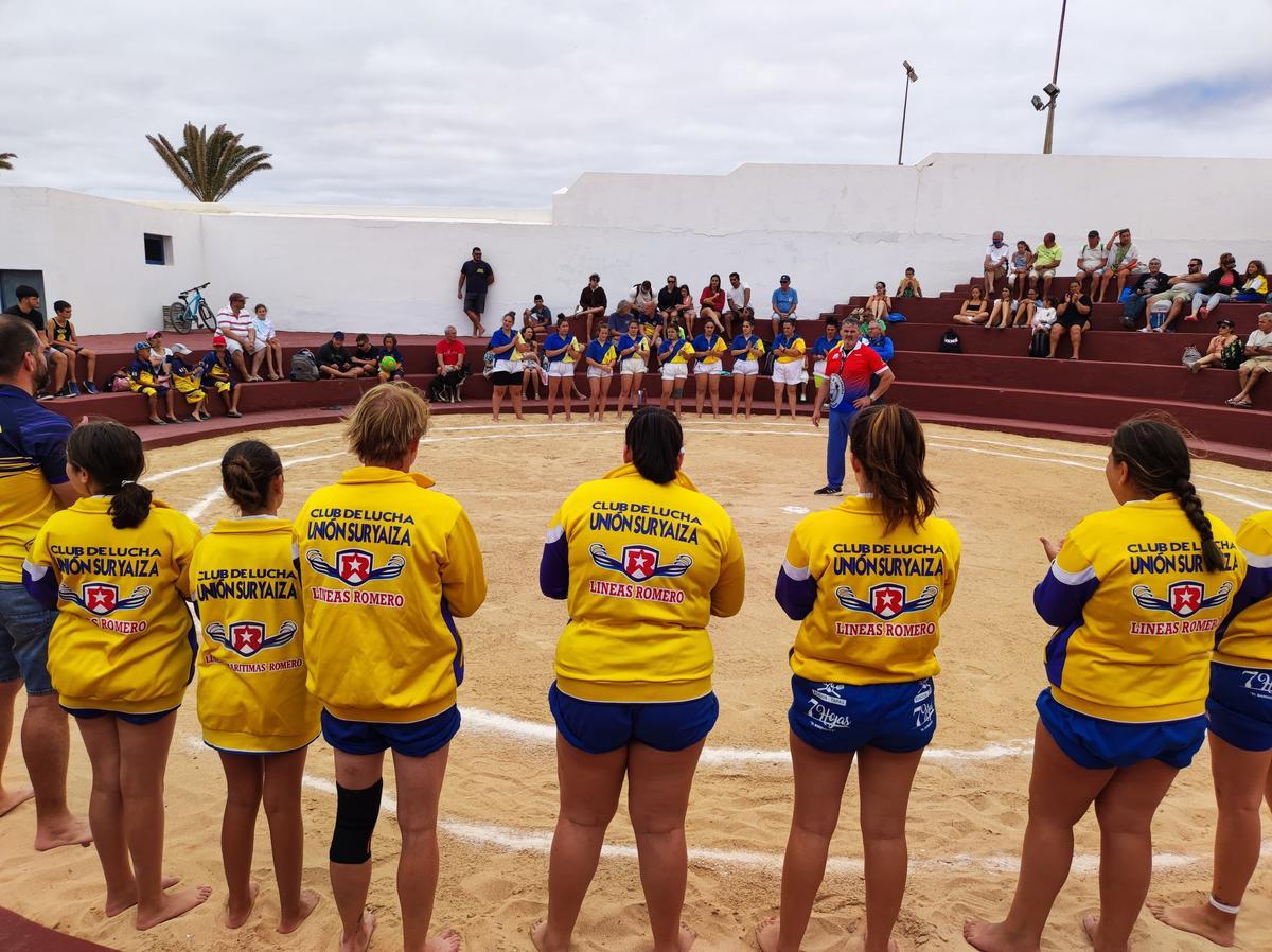 I Encuentro de Lucha Canaria Líneas Romero.