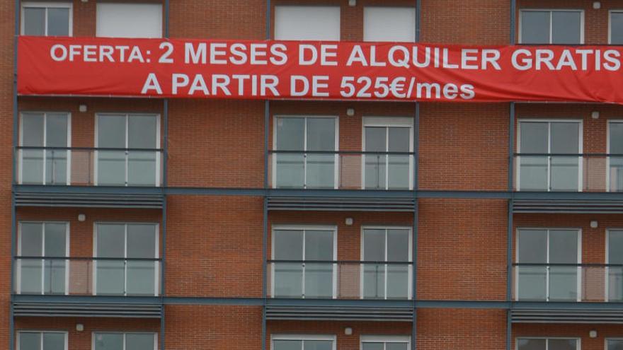 Un edificio destinado al alquiler de viviendas en el casco urbano de la ciudad de Alicante.