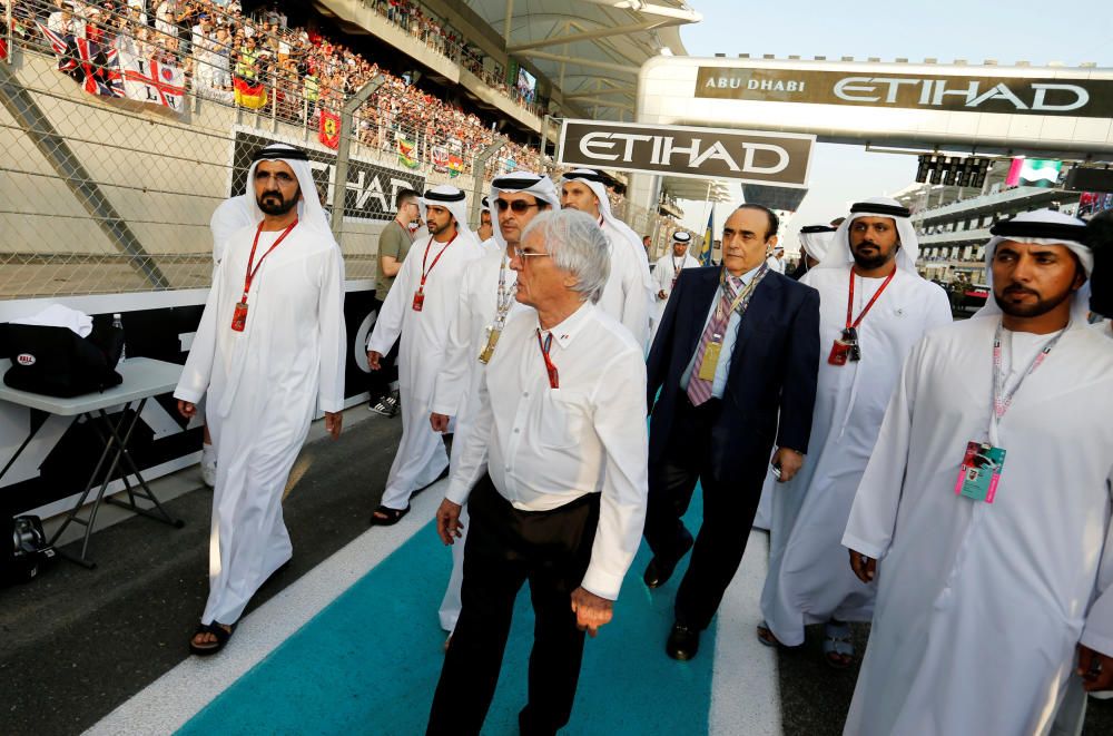 Imágenes del Gran Premio de Fórmula 1 de Abu Dhabi.