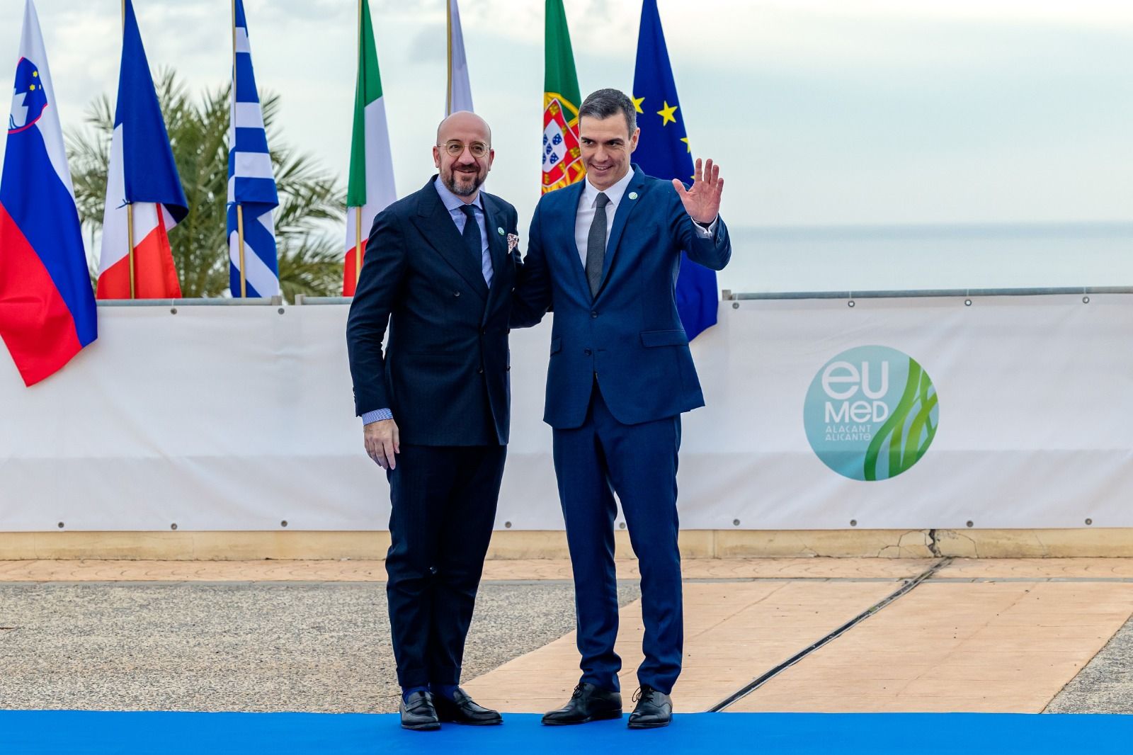 Dirigentes políticos y jefes de estado llegan a Casa Mediterráneo en la cumbre europea celebrada en Alicante