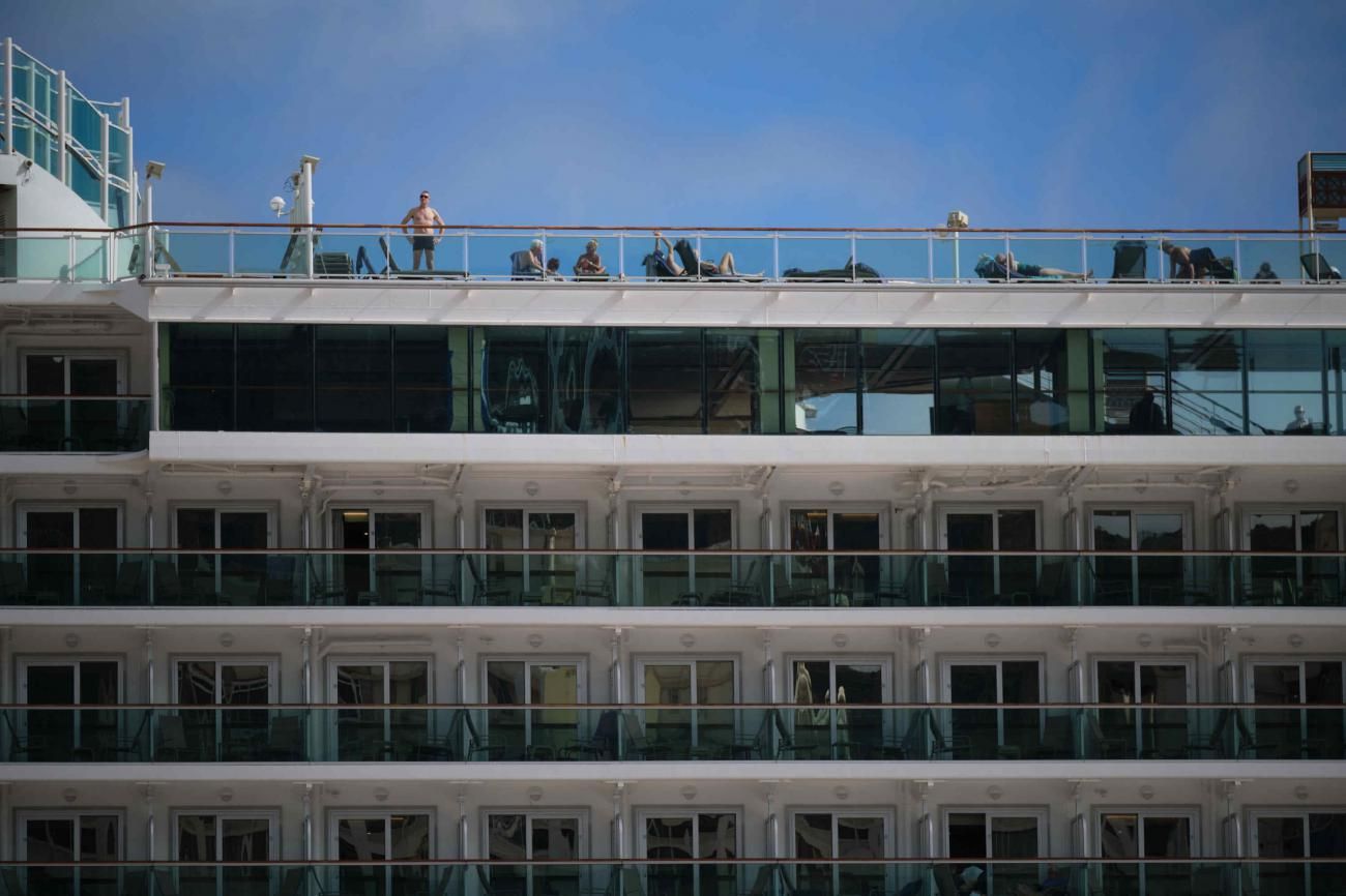 Cinco cruceros el mismo día en el Puerto de Santa Cruz