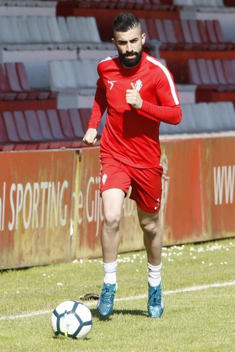 Entrenamiento del Sporting