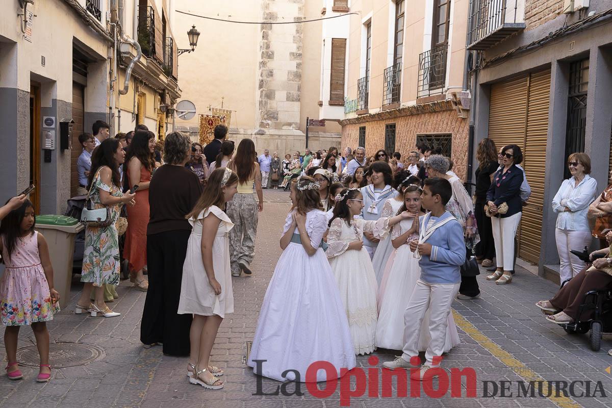 El Corpus procesiona por las calles de Caravaca El Corpus procesiona por las calles de Caravaca