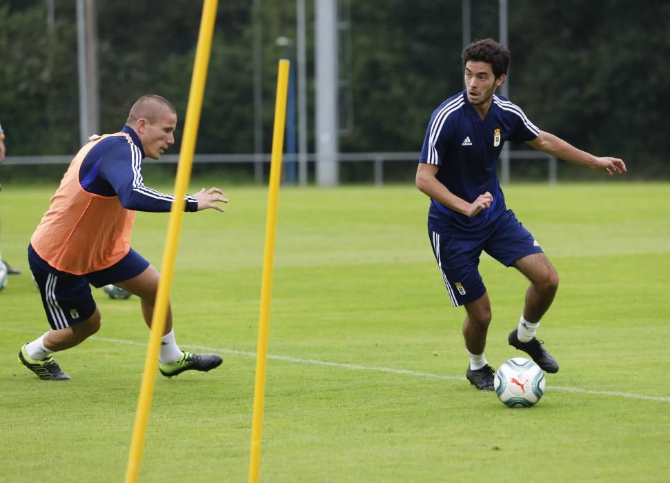 Primer entrenamiento del Real Oviedo para la tempo