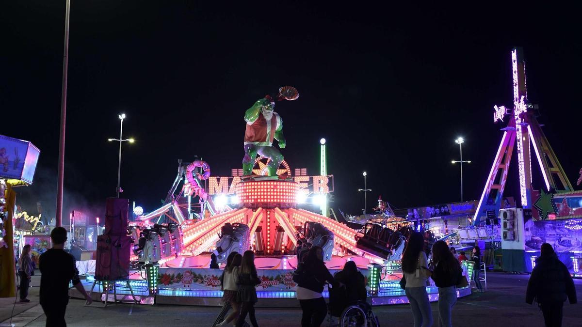 El parque de atracciones Navilandia el pasado diciembre.
