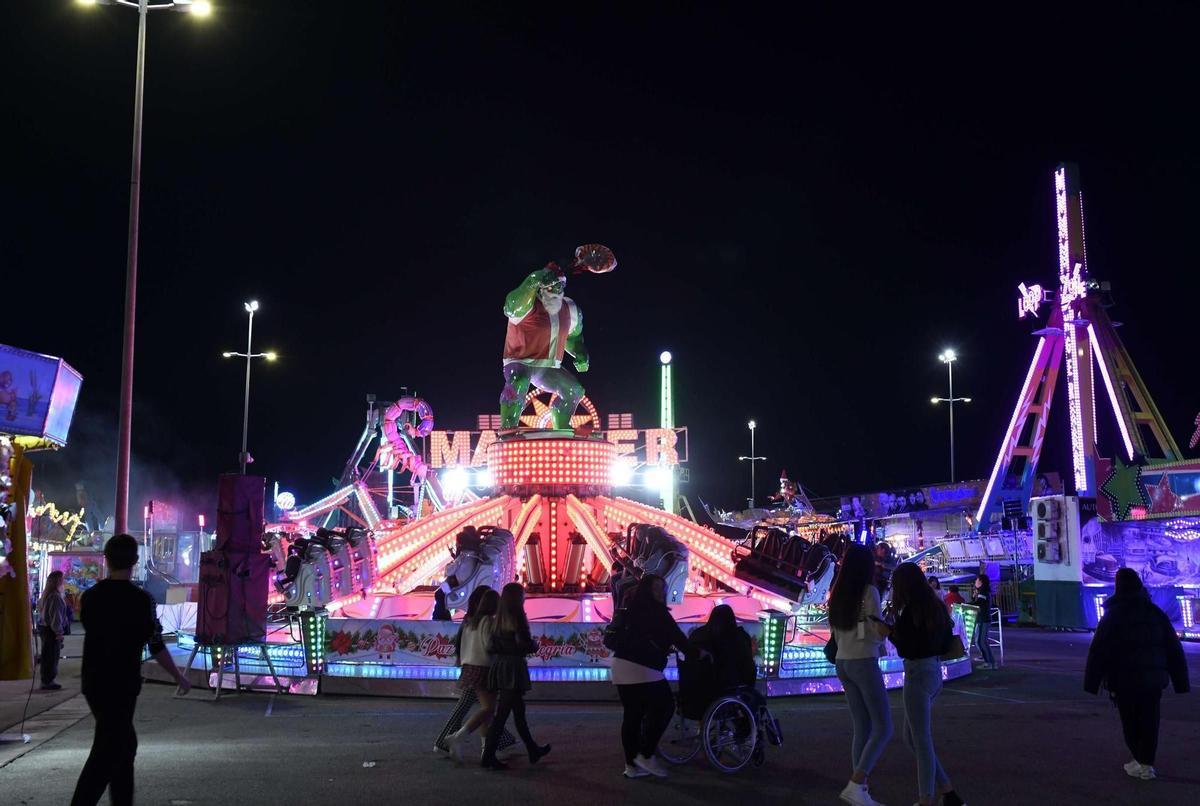 El parque de atracciones Navilandia el pasado diciembre.