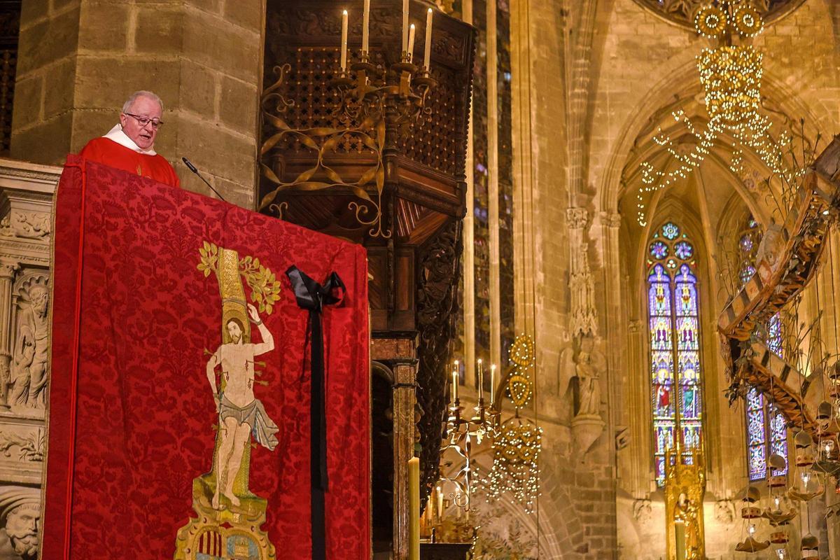 Misa festividad de Sant Sebastià en la Seu
