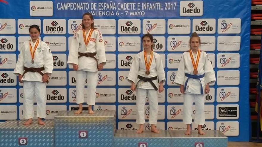 María Prados conquista la plata nacional cadete