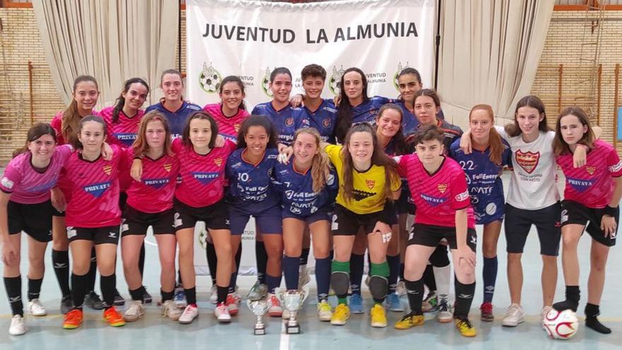 El fútbol sala femenino exhibe su potencial