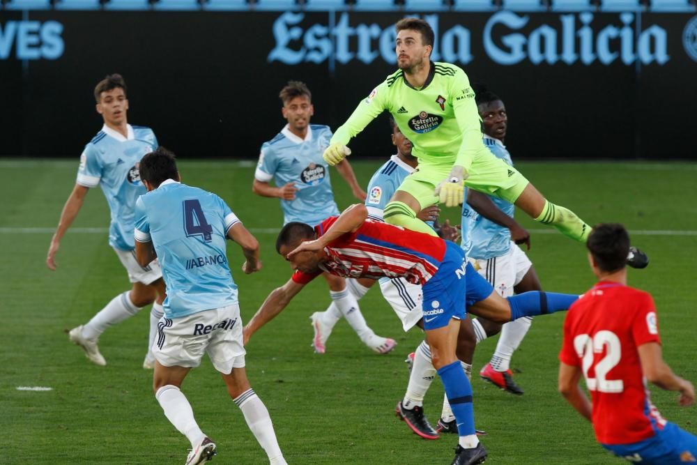 El Celta empata en el último test antes de LaLiga. // Ricardo Grobas