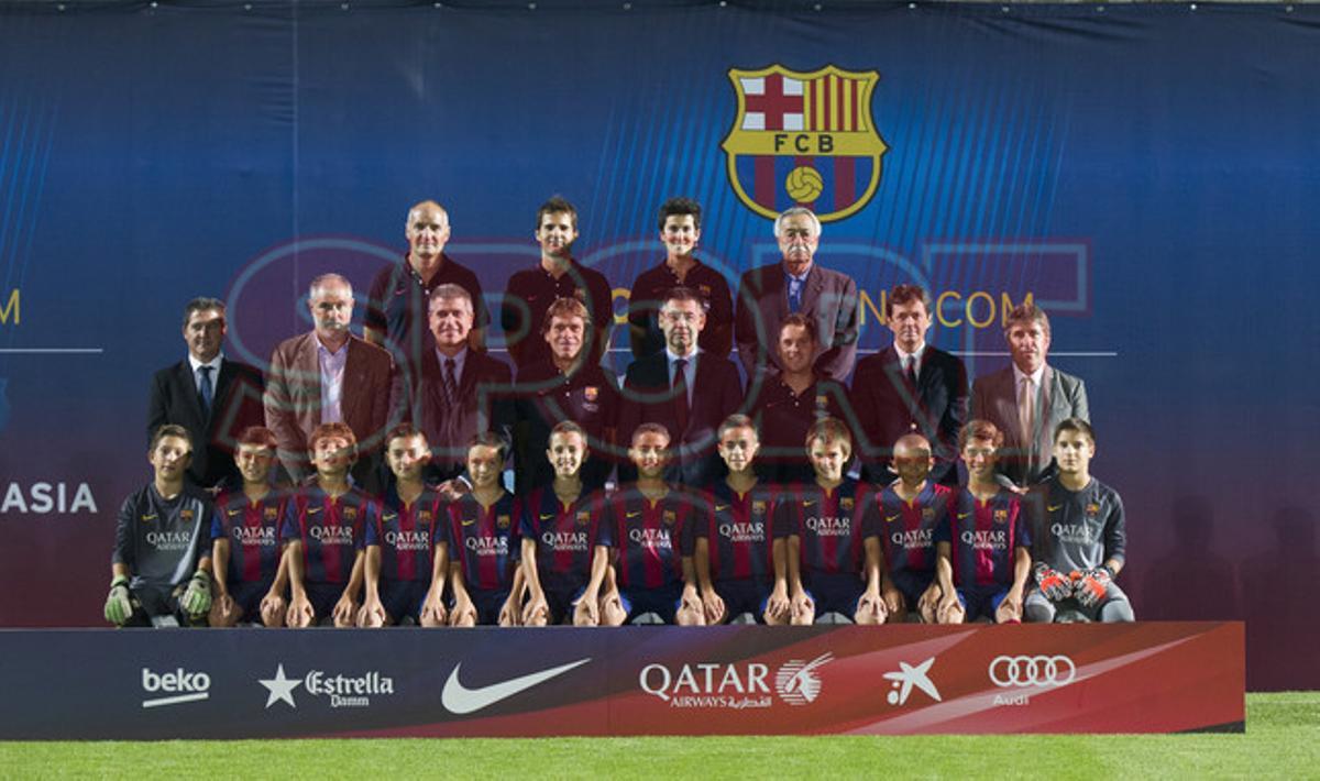 PRESENTACIÓN FÚTBOL BASE FCBARCELONA PRESENTACIÓN FÚTBOL BASE FCBARCELONA