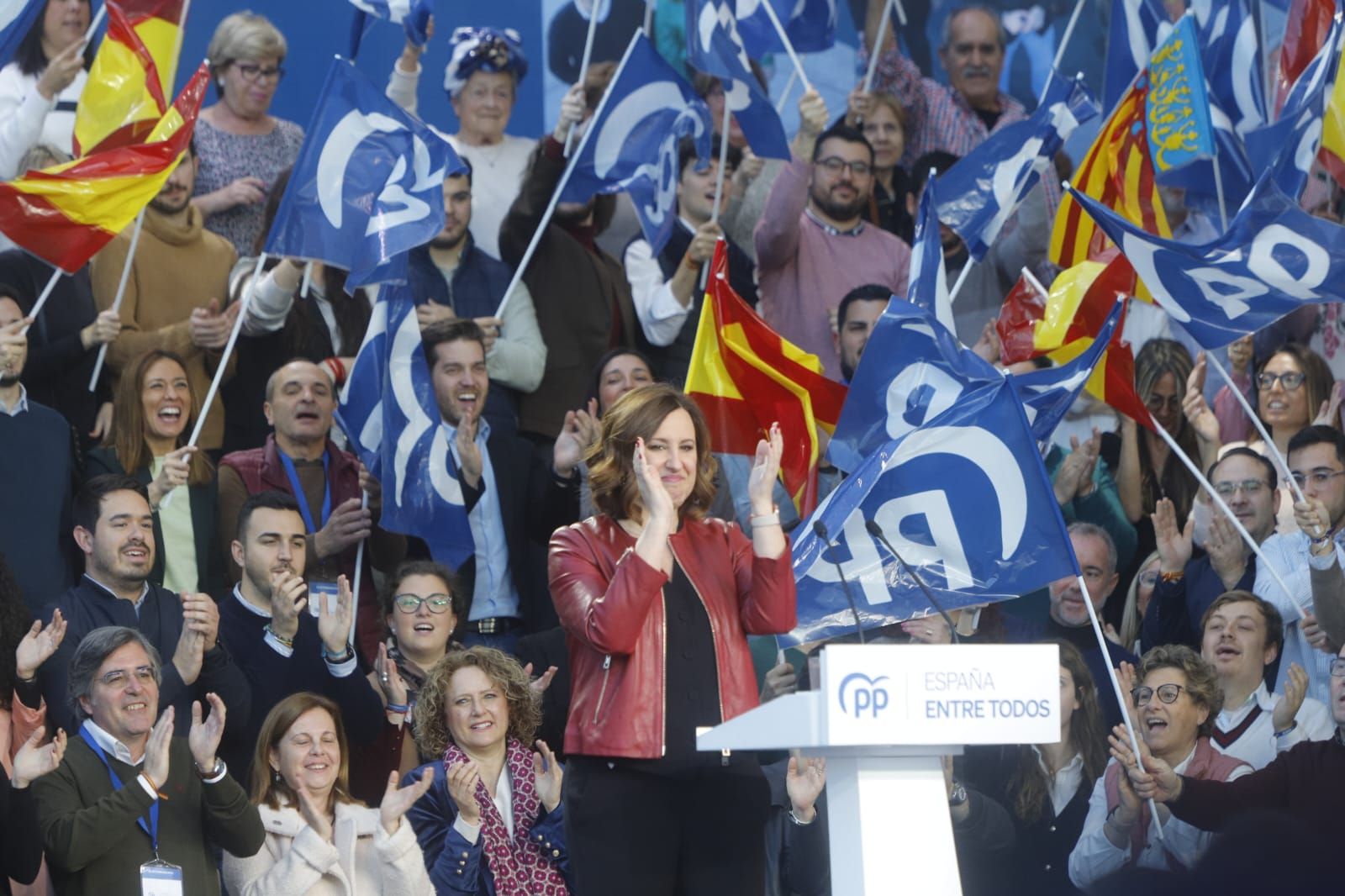 Clausura de la intermunicipal del PP en València