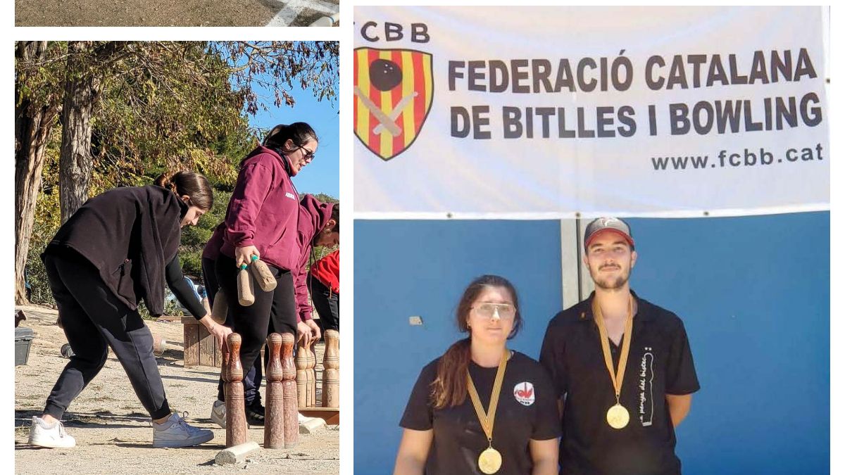 Pol Viladrich i Carla Muntada lideren el Circuit Individual Sub 25 de bitlles catalanes