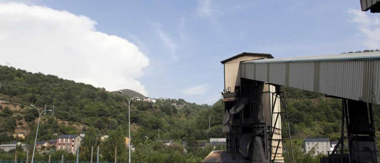 Una antigua mina en Páramo del Sil (León), municipio que se beneficiaría del plan.