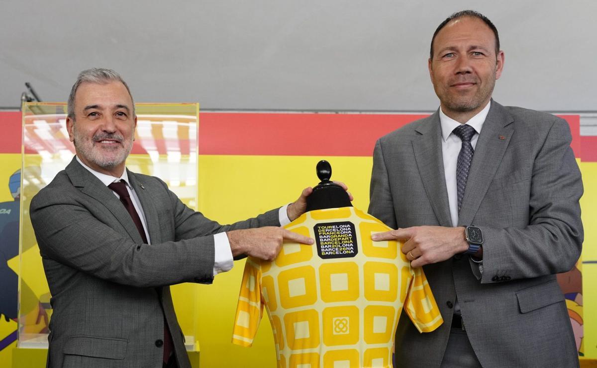 Presentat el mallot groc del Tour de BCN