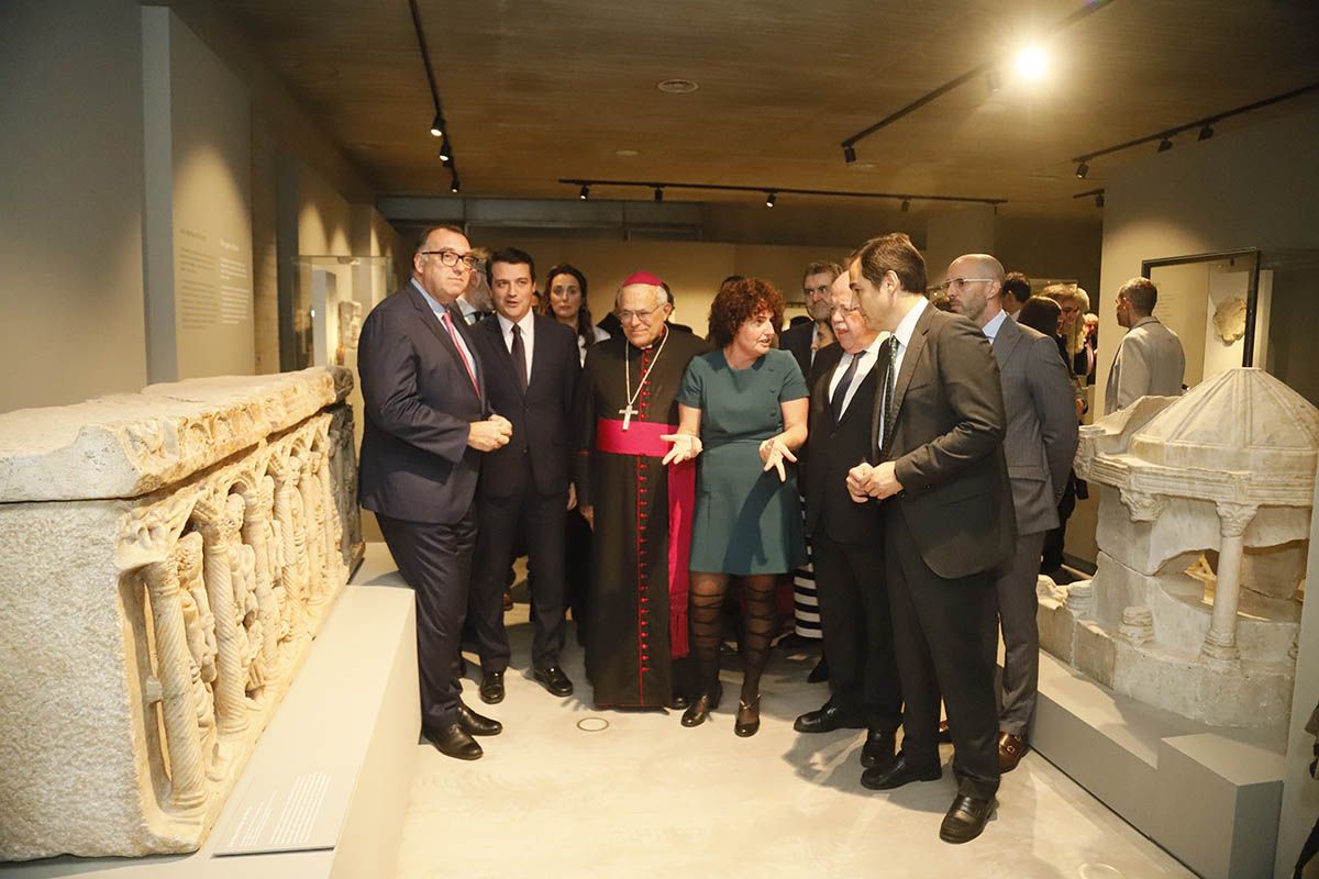 Inauguración de la muestra en el C3A