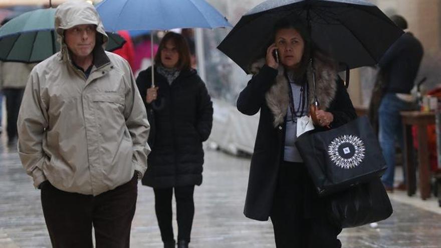 La lluvia será intermitente los próximos días