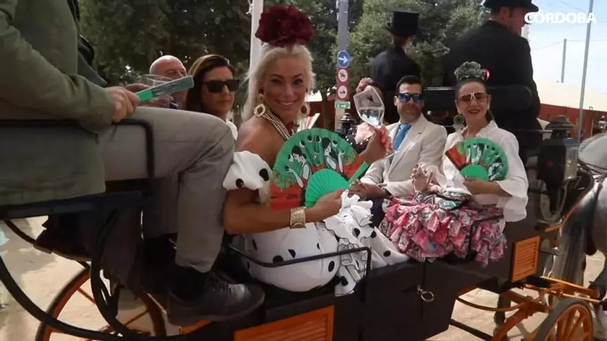 El ambiente tranquilo del lunes de Feria en Córdoba