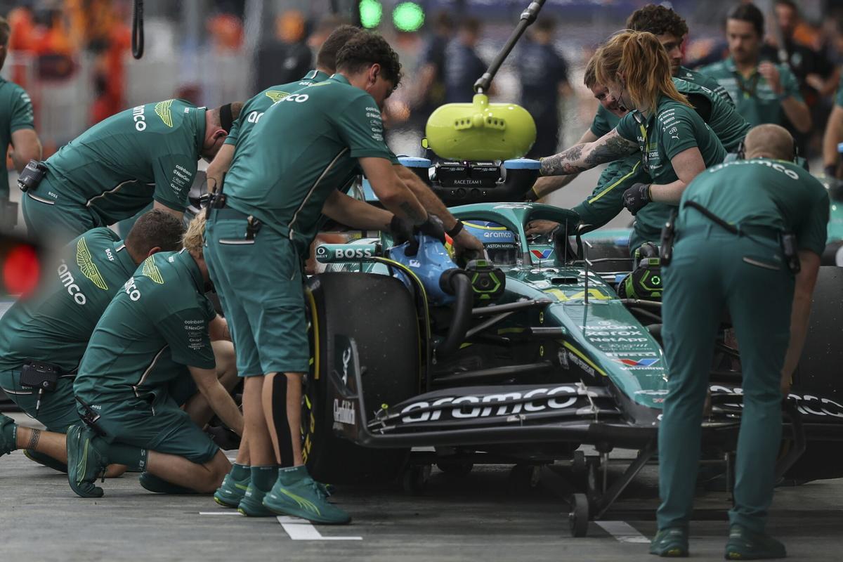Fernando Alonso, en Singapur