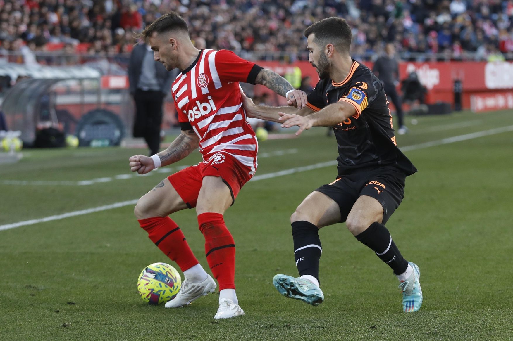 Totes les imatges del partit del Girona contra el València