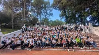 Marcha en Vila-real para celebrar el 25º aniversario del Hospital de la Plana