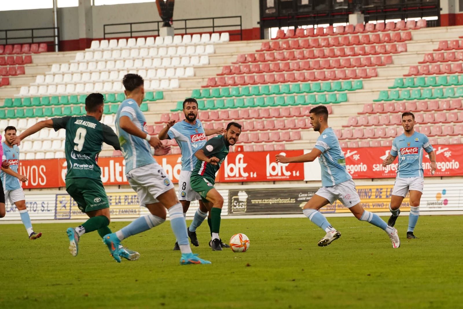 El duelo entre Zamora CF y el CD Coria, en imágenes