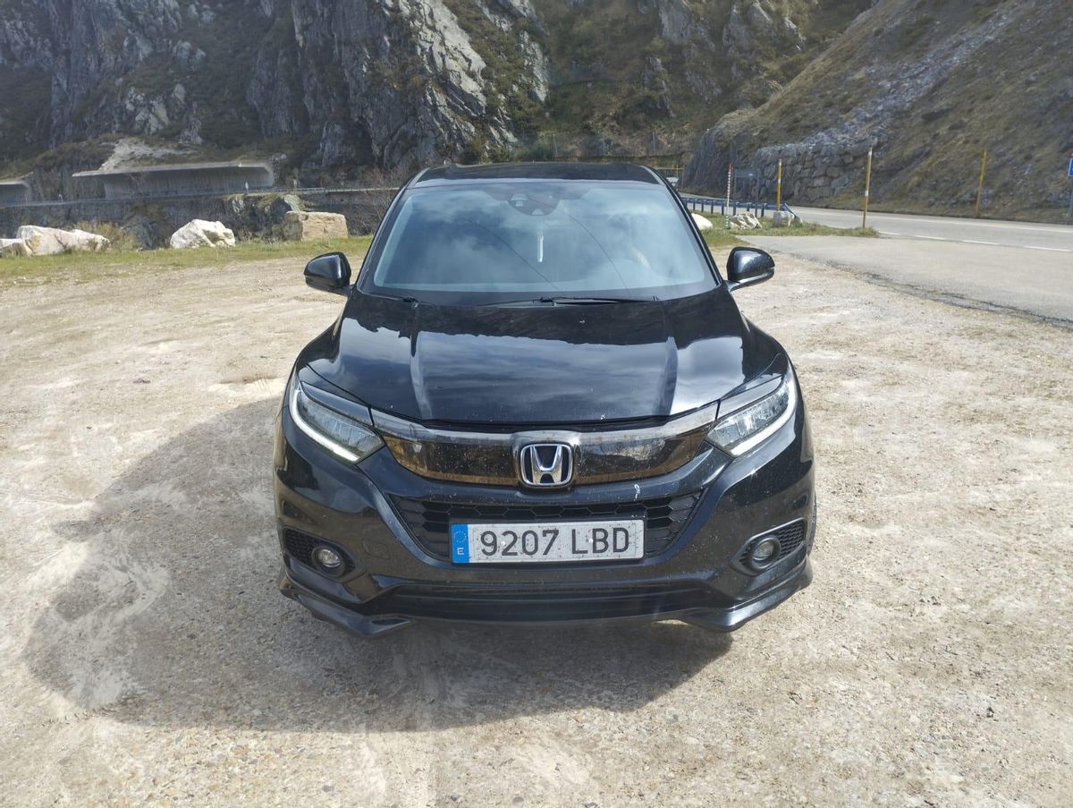 Una imagen del coche robado en Plasencia.