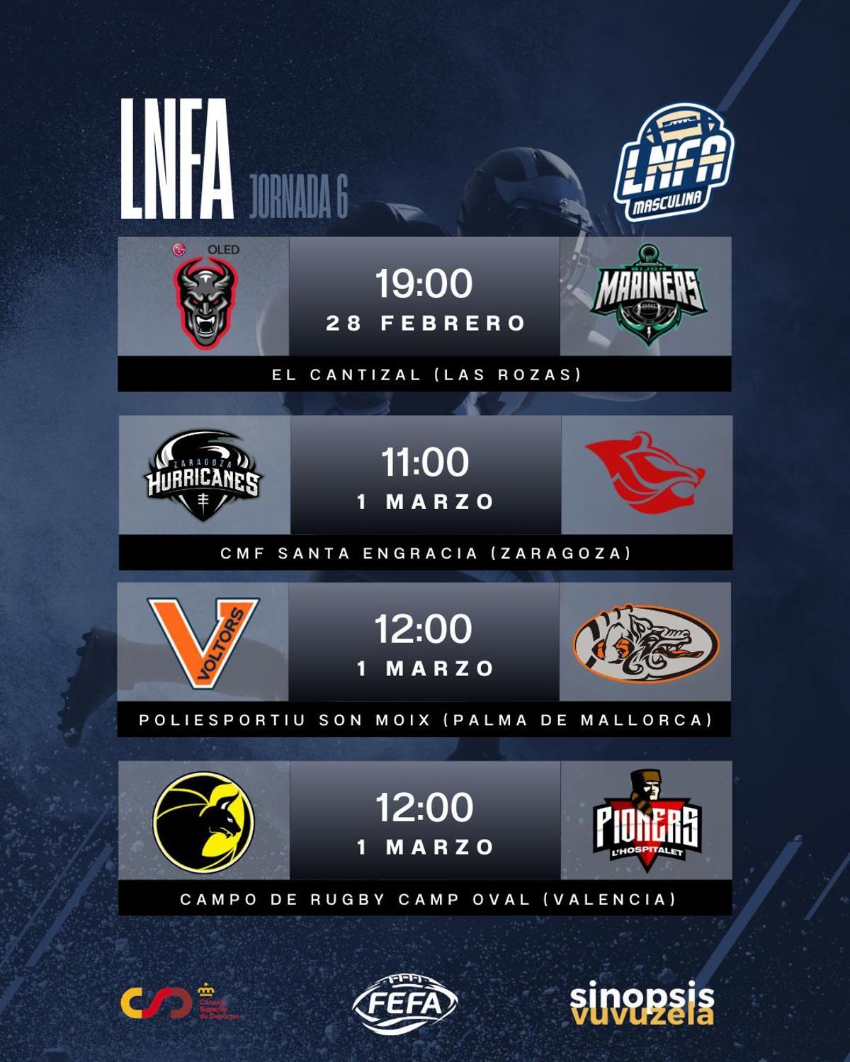 Horarios.