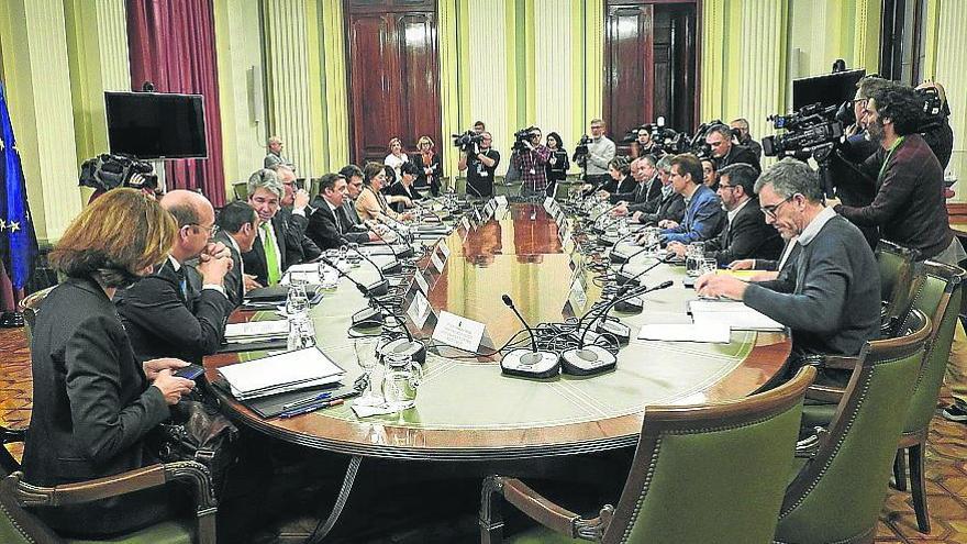 Reunión ayer del Ministerio con Coag, Upa y Asaja.