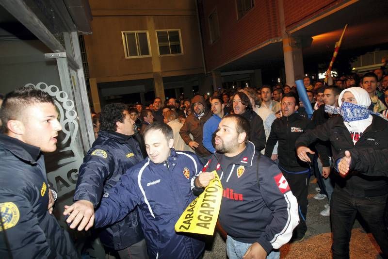 Fotogalería: El descenso a Segunda del Real Zaragoza