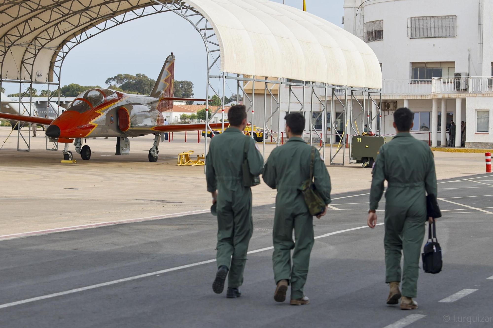 Las imágenes de la visita del rey Felipe VI a la Academia General del Aire en San Javier