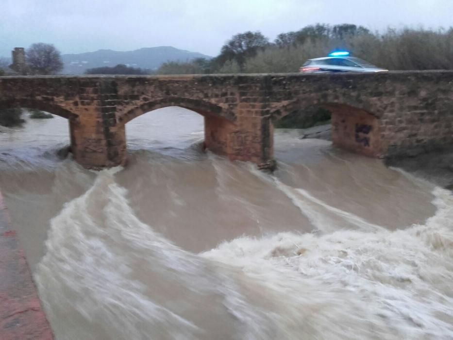 El río Gorgos, a su paso por Xàbia.