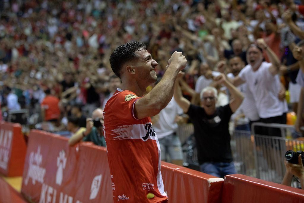 El Jimbee Cartagena celebra su segunda luga consecutiva