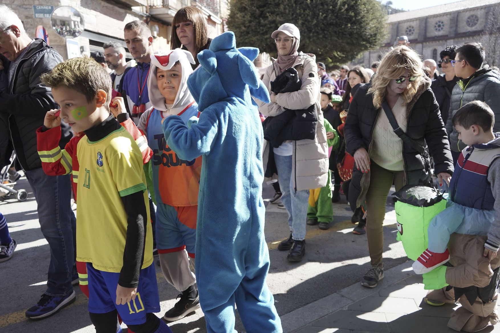 El Carnaval infantil de Sallent, en imatges