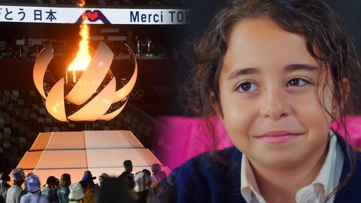 La ceremonia de clausura de los Juegos de Tokio y una imagen de 'Mi hija'.