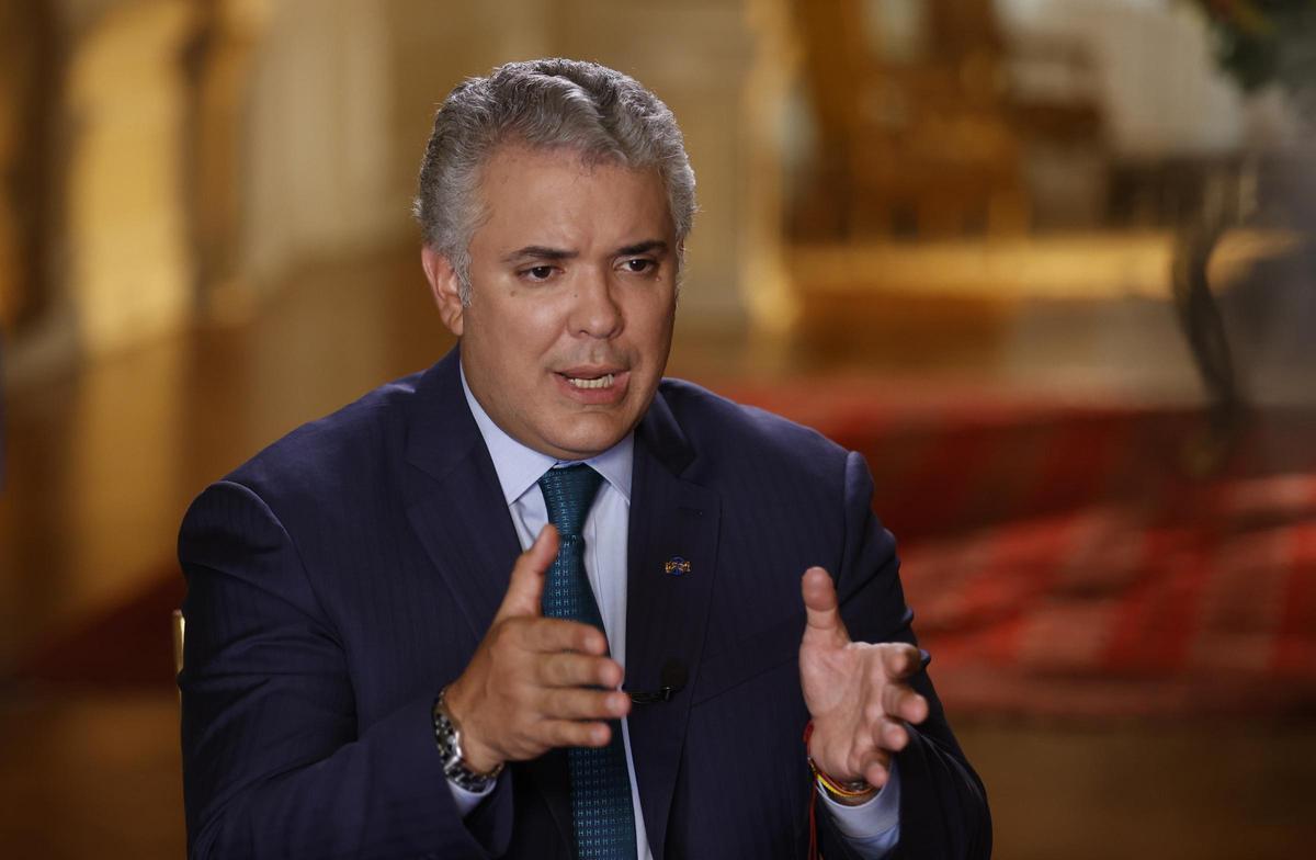 Iván Duque, el presidente de Colombia.