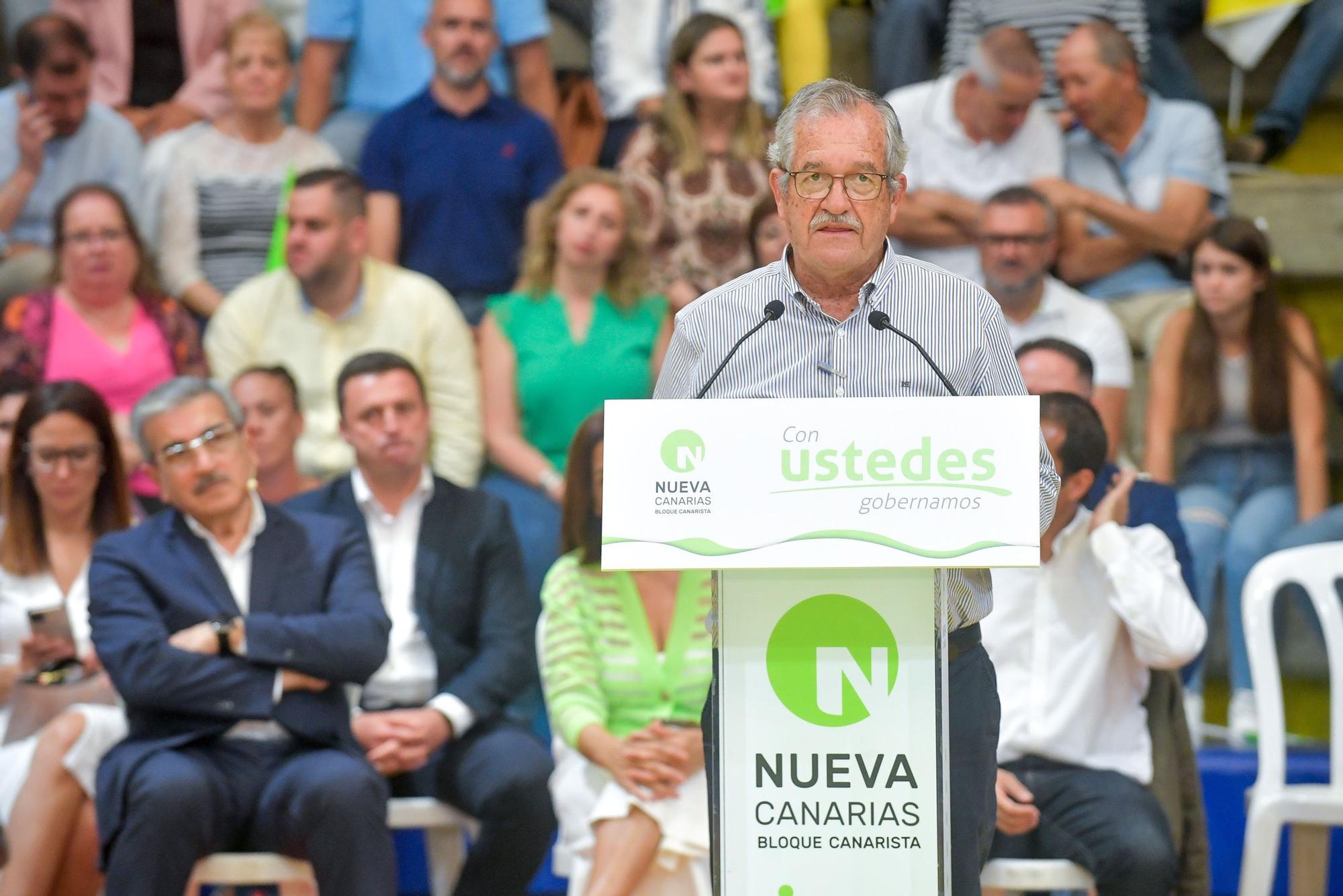 Presentación de candidaturas de Nuevas Canarias a las elecciones del 28M