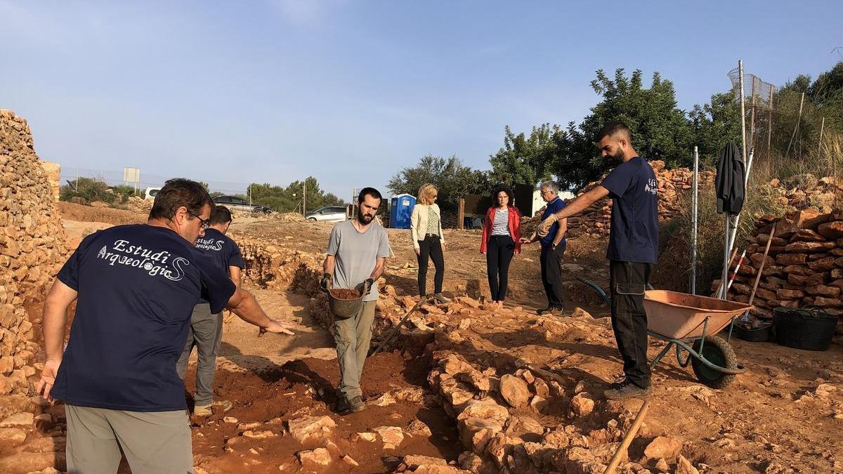 El yacimiento del Torrelló del Boverot de Almassora que vuelve a ser el escenario de excavaciones.