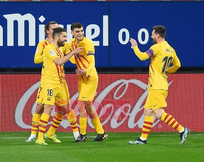 C.A. Osasuna, 0 - F.C.  Barcelona, 2 - LaLiga J26