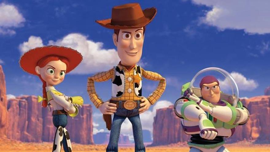 Jessie, Woody y Buzz Lightyear en &#039;Toy Story 3&#039;.