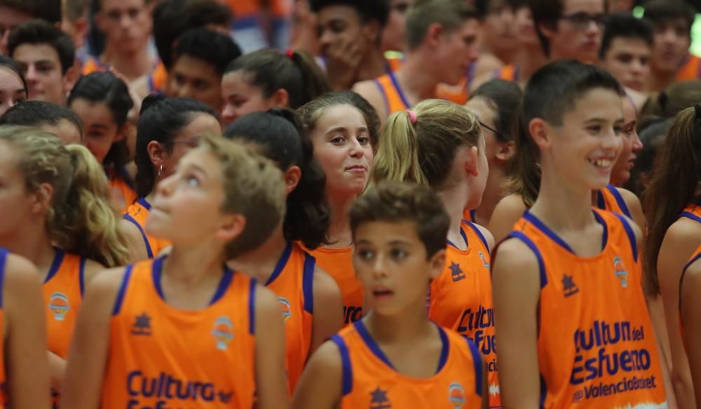 La presentación del Valencia Basket, en imágenes