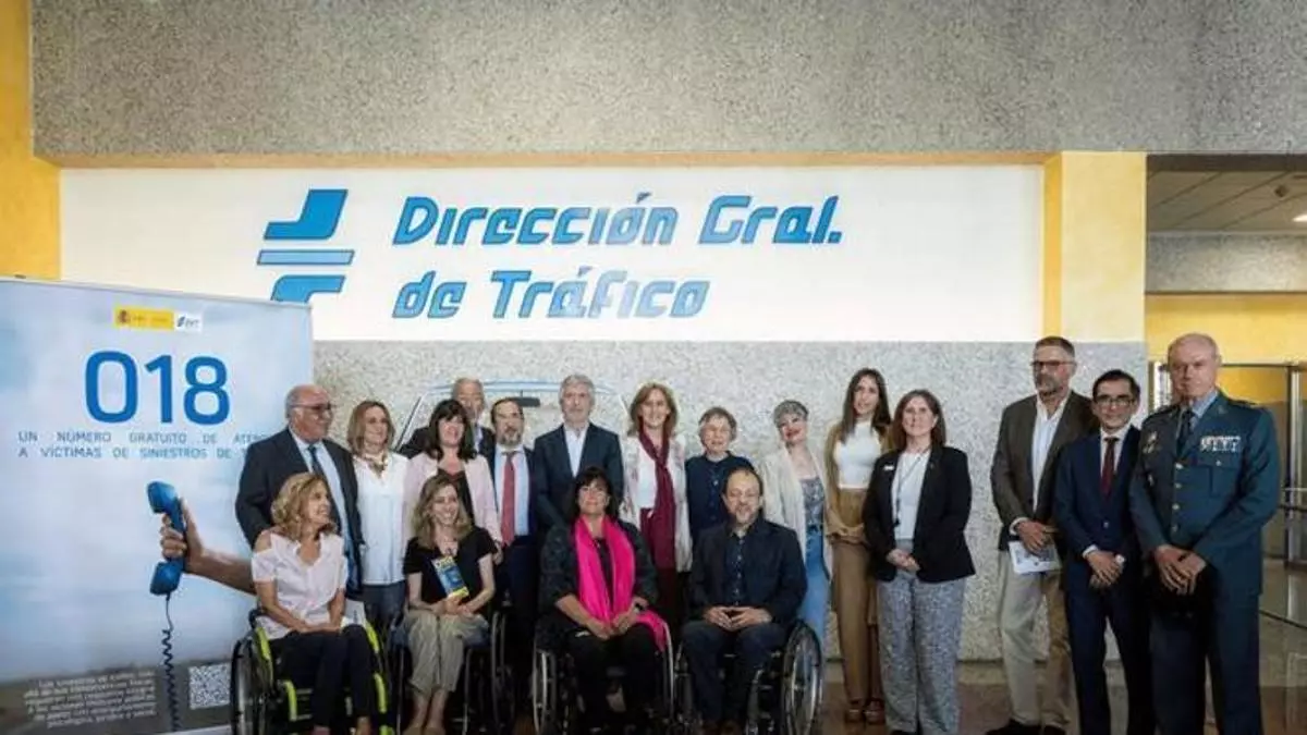 018 de la DGT: el nuevo teléfono gratuito de atención a víctimas de accidentes de tráfico en España