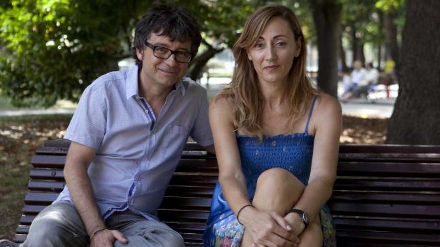 Ángel González y Eugenia Tejón, miembros del dúo «Mind Revolution».