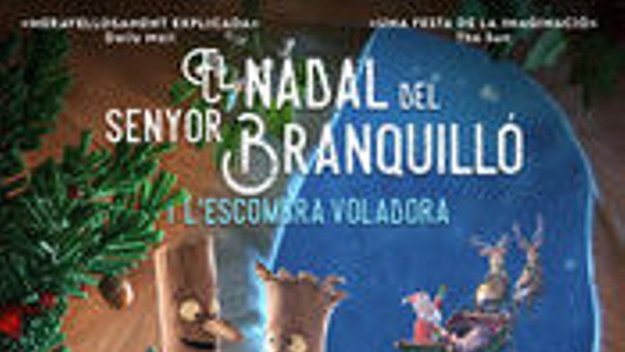 El Nadal del senyor Branquilló i L&amp;#39;escombra voladora