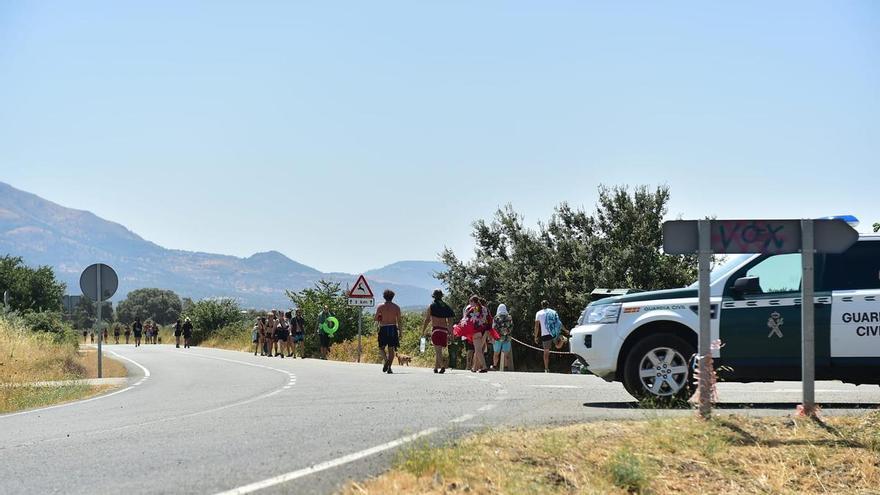 Vídeo | Así es el dispositivo establecido por la Guardia Civil en la Granja