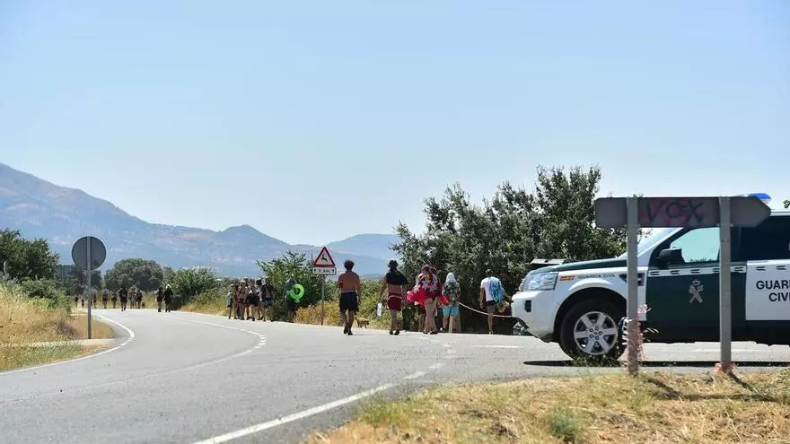Vídeo | Así es el dispositivo establecido por la Guardia Civil en la Granja