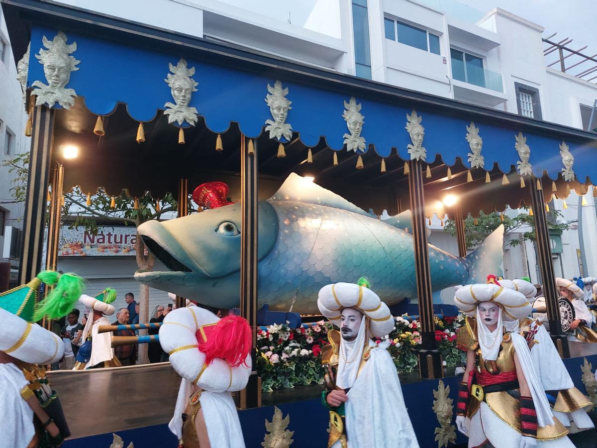 Entierro de la sardina en el Carnaval de Arrecife 2023
