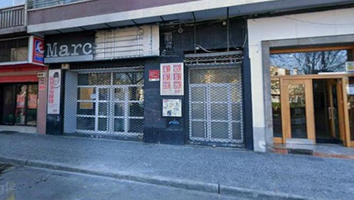 El taller de Marco Aldany en via Ramón Pignatelli, 11.